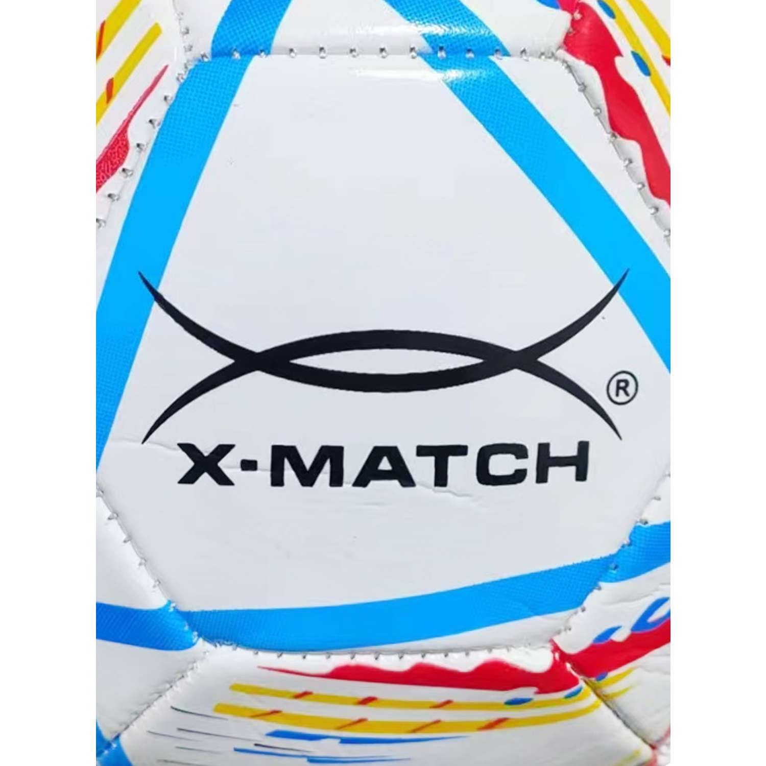 Мяч футбольный X-Match 1 слой PVC 1.6 мм. 280-300 г. размер 5 - фото 3