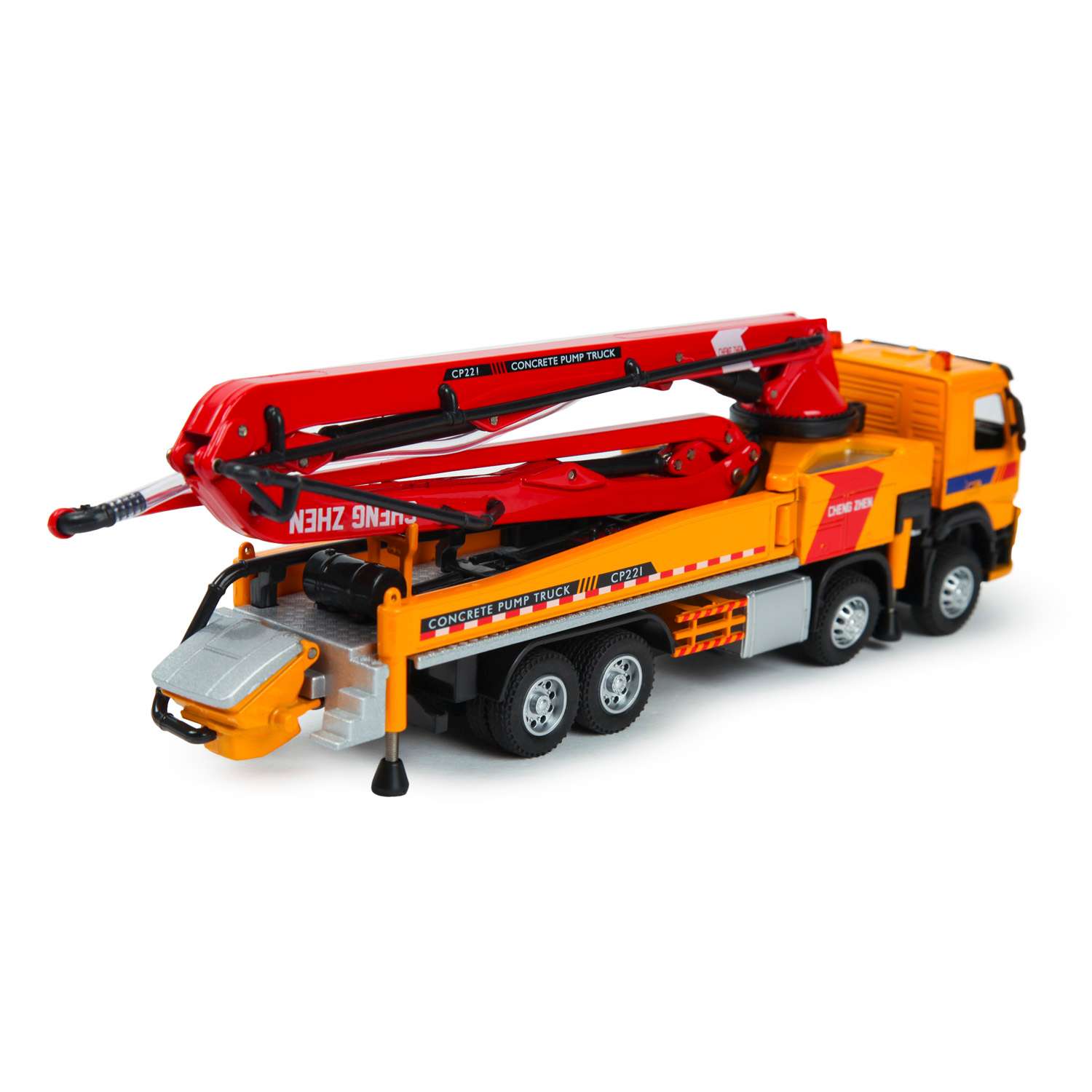 Машина MSZ 1:50 Concrete Pump Truck Желтая 68385 68385 - фото 4