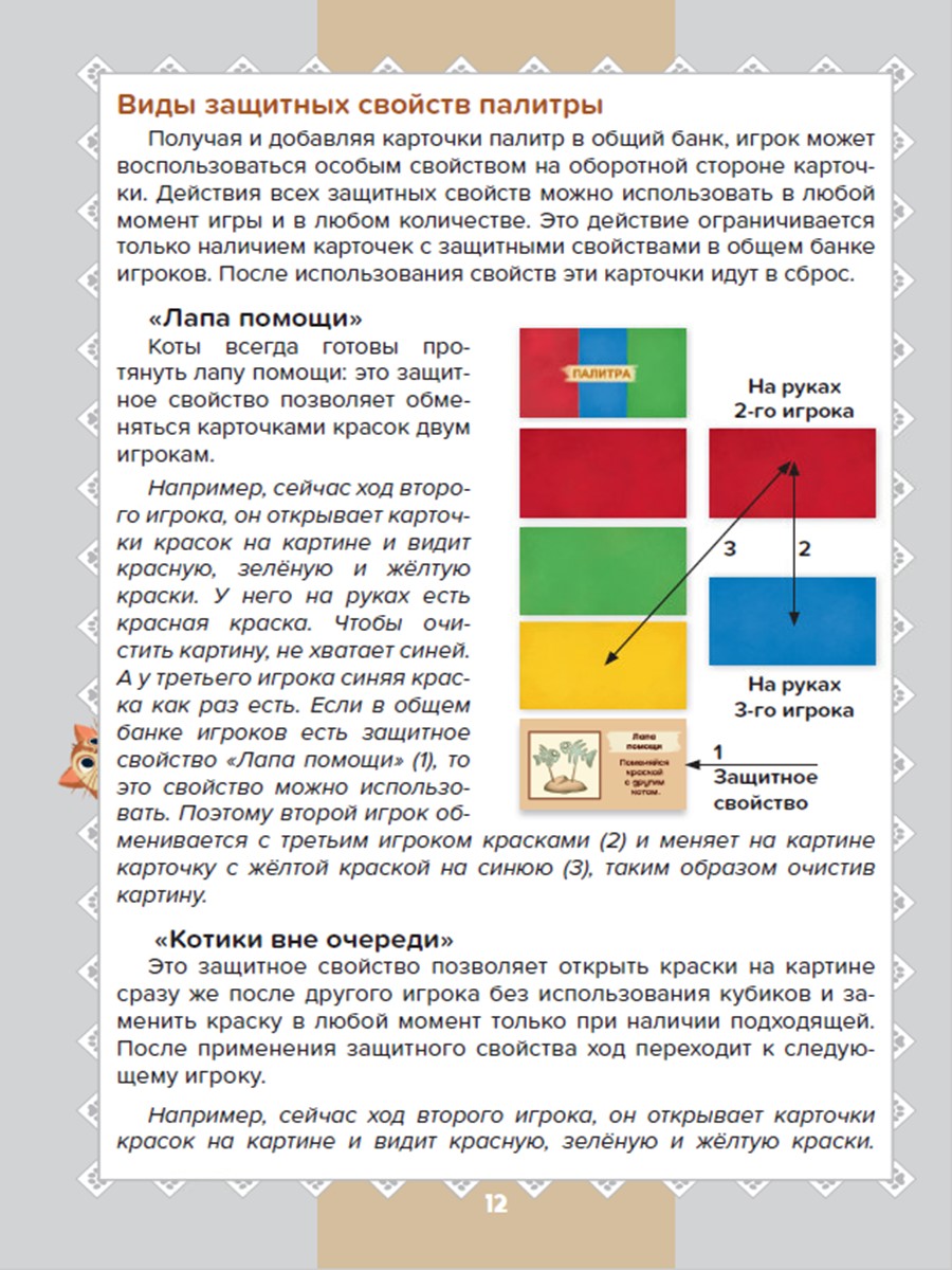 Настольная игра Игротека Коты на вернисаже - фото 16