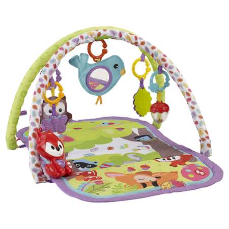 Коврик развивающий Fisher Price Друзья тропического леса 3в1 CDN47