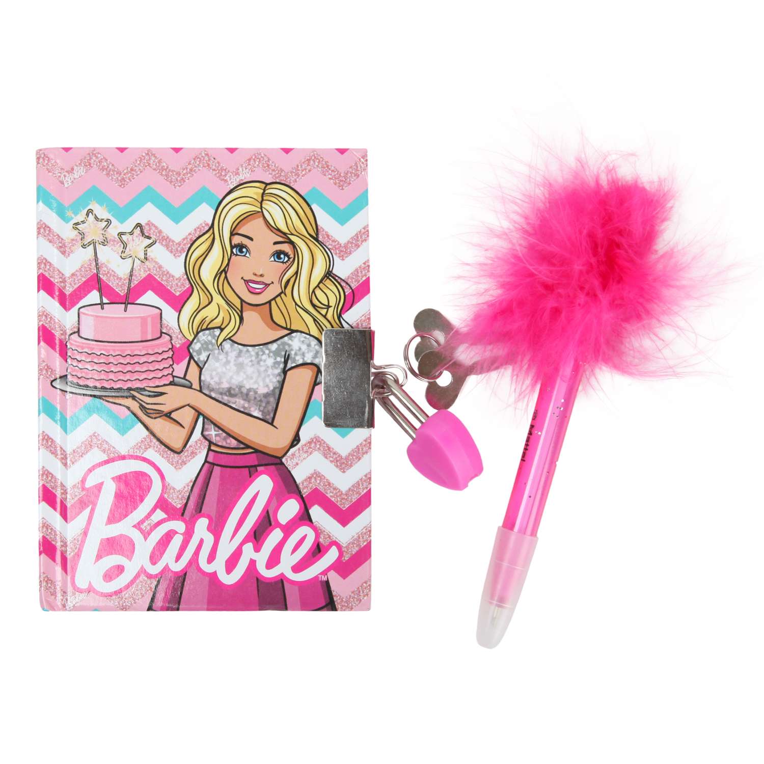 Набор Erhaft Barbie блокнот+ручка DM0018 - фото 1