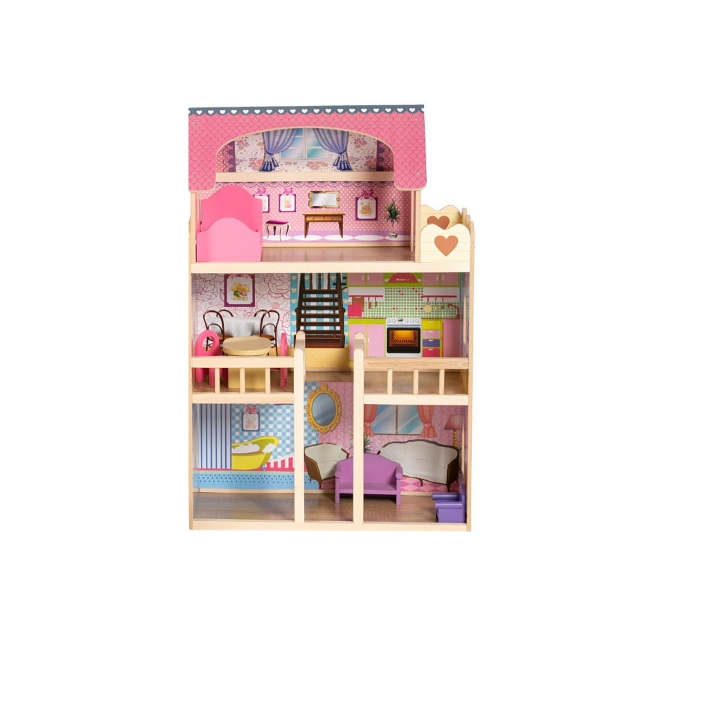 Barbie Dreamhouse День Ночь 3-этажный дом Игрушка С Аксессуары| Kidinn Куклы