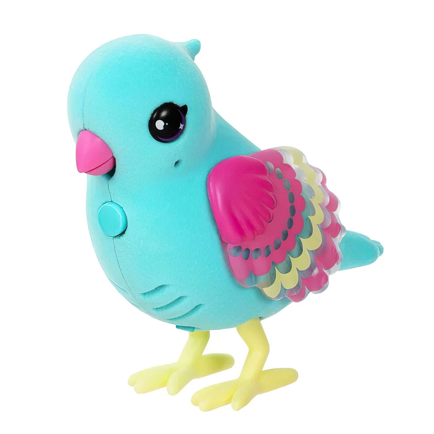 Интерактивная игрушка MOOSE Птица бирюзовый - фото 1