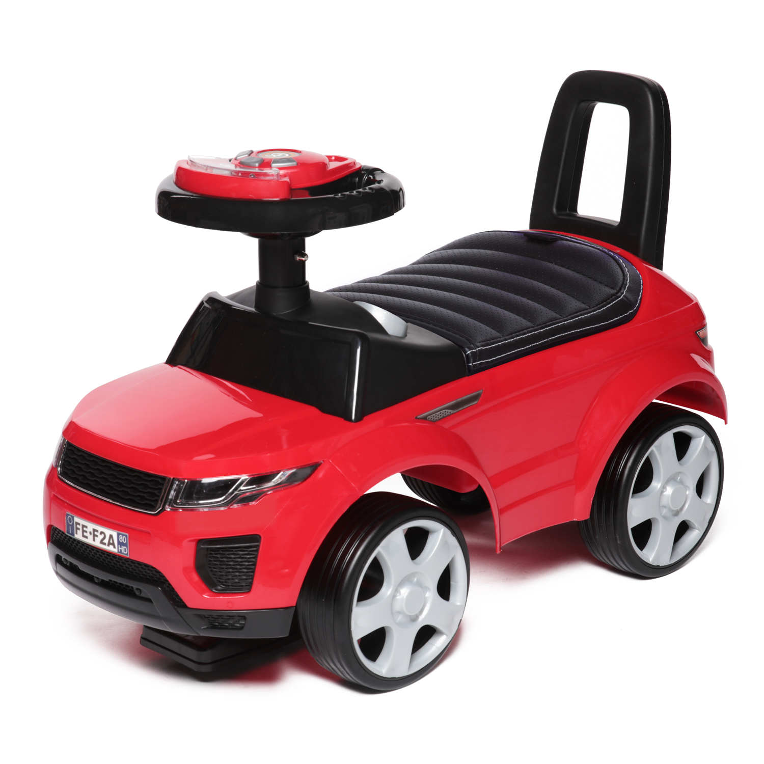 Каталка BabyCare Sport car кожаное сиденье красный страна производства  Китай 613W кожа красный купить по цене 3999 ₽ в интернет-магазине Детский  мир