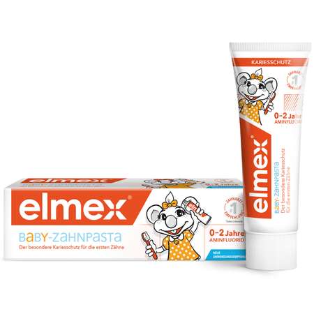 Зубная паста Colgate Elmex Baby 0-2лет 50мл