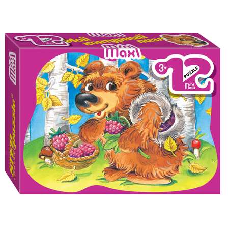 Пазл Step Puzzle Mini Maxi Контур 12элементов в ассортименте