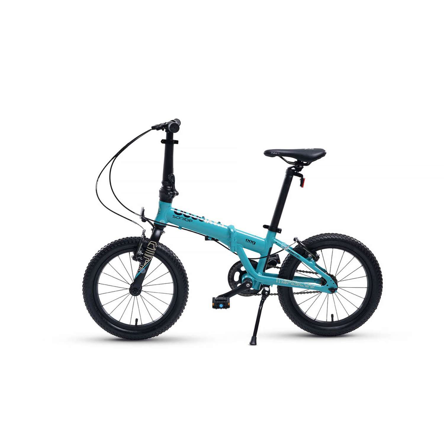 Велосипед Детский Складной Maxiscoo S009 16 синий - фото 3