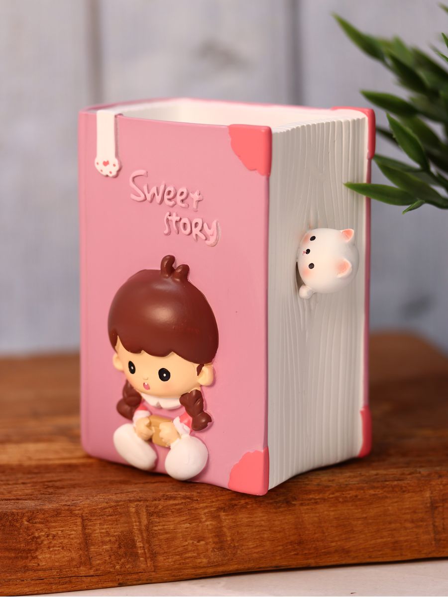 Подставка для канцелярии iLikeGift Sweet story pink - фото 2