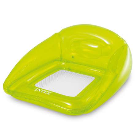 Сиденье для плавания Intex Цветное 104х102 см зеленый