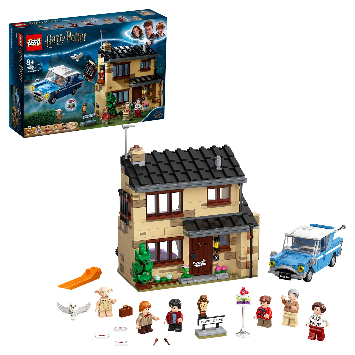 Lego Конструктор Harry Potter 75968 Тисовая улица, дом 4