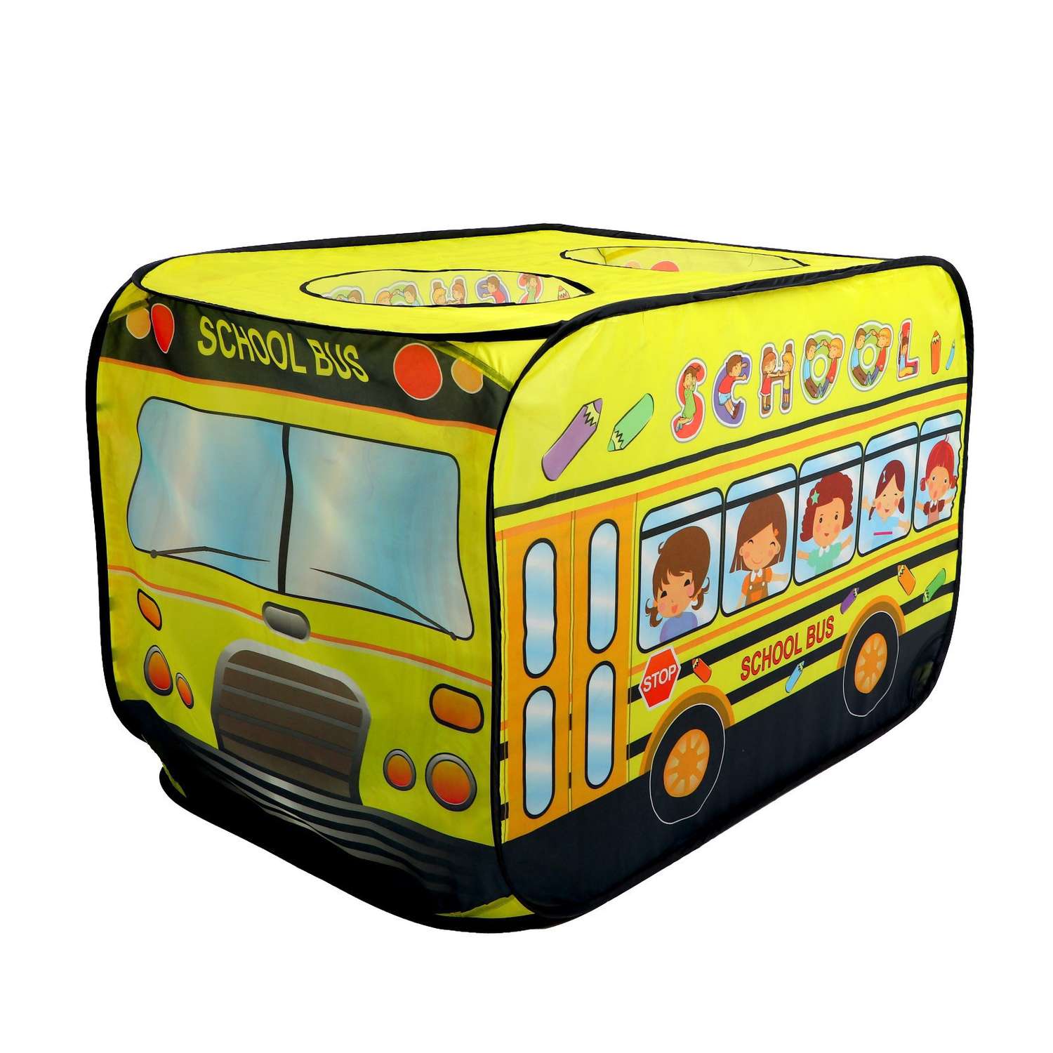 Палатка Zabiaka детская игровая «Автобус» 72 × 115 × 72 см - фото 1