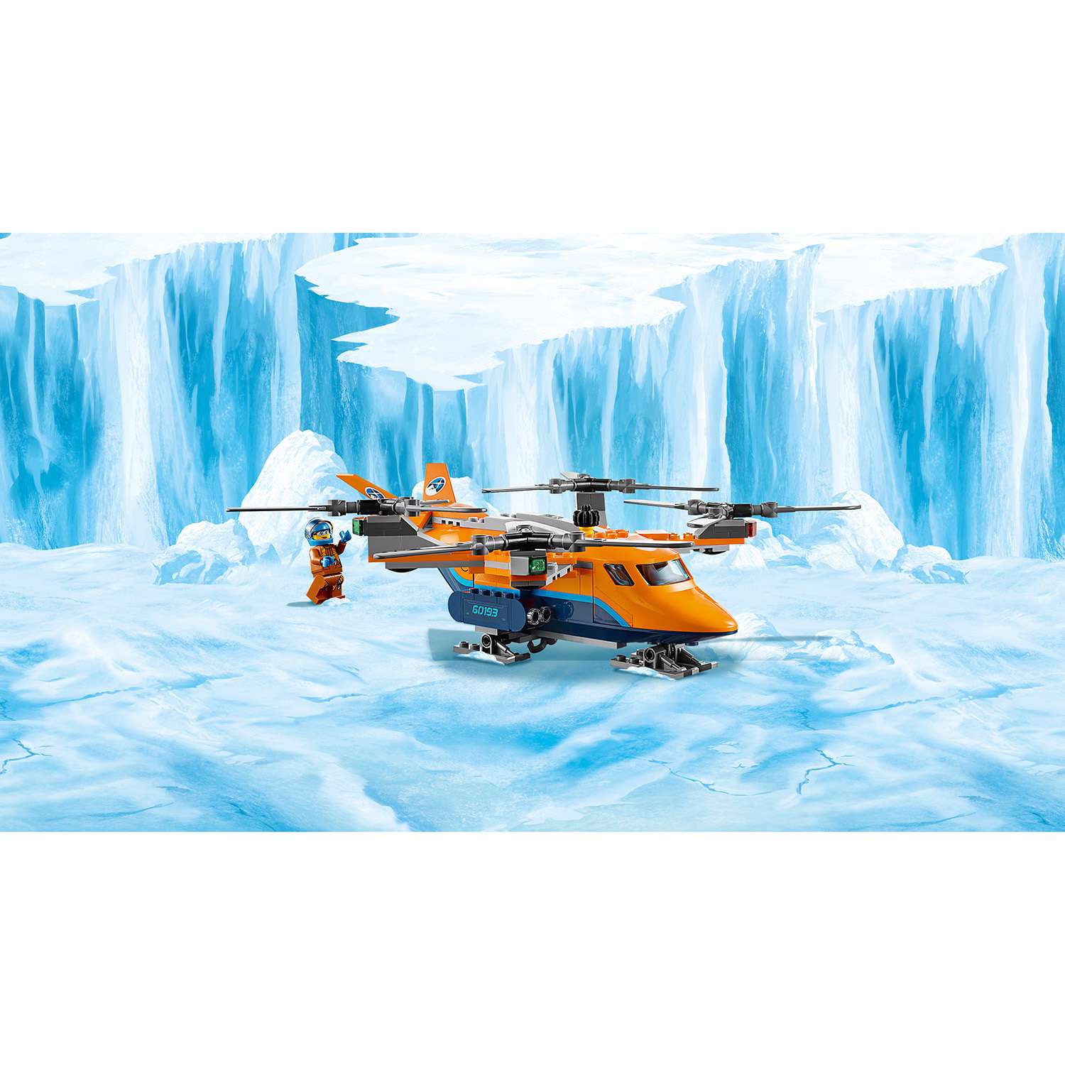 Конструктор LEGO City Arctic Expedition Арктический вертолёт 60193 - фото 7
