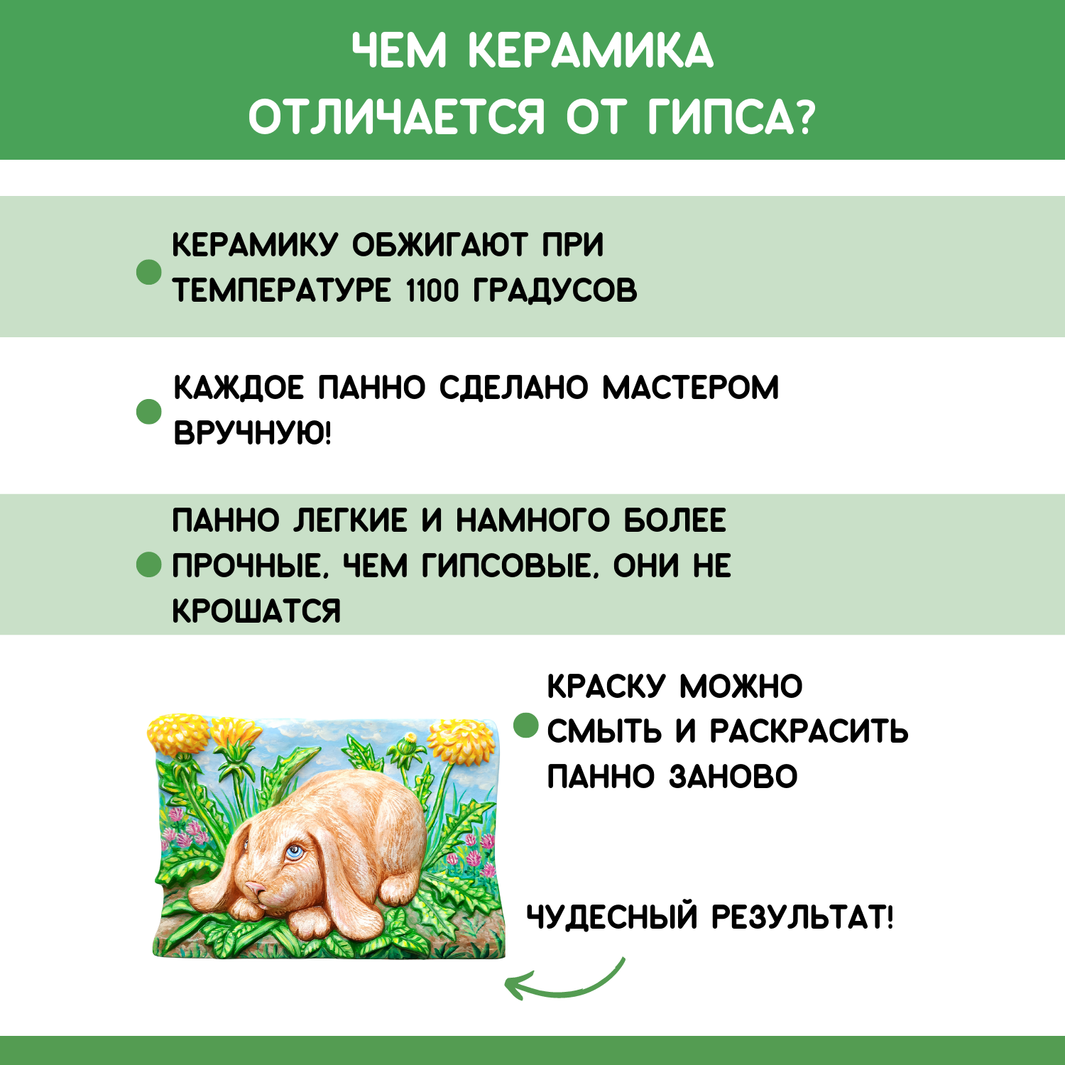 Набор для творчества Раскрась и подари Сделай сам керамическое панно Бабочки - фото 7