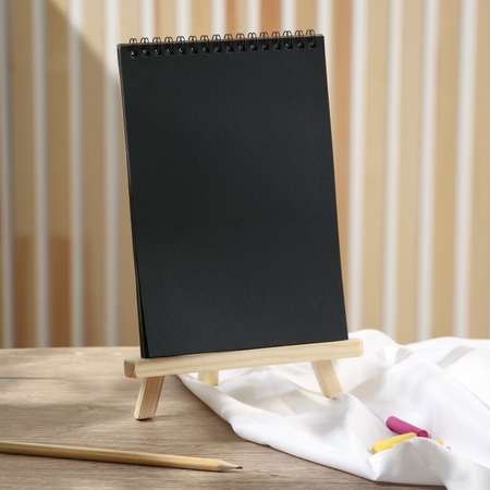 Скетчбук ARTLAVKA с черными листами А5 20 листов 160 г/м2 «Фрида»