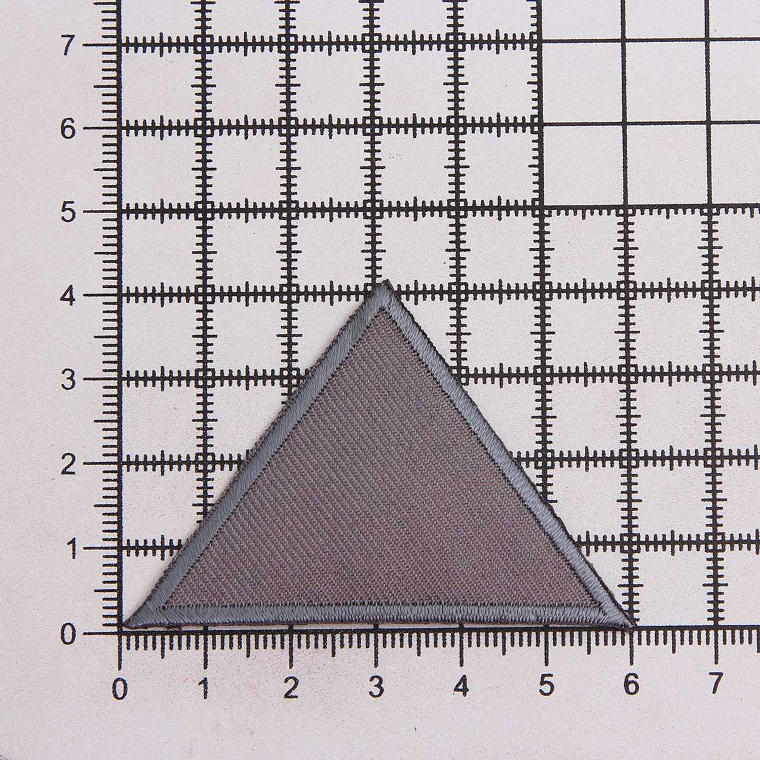 Термоаппликация Prym нашивка Треугольник серый 4х6 см 2 шт для ремонта и украшения одежды 925468 - фото 9