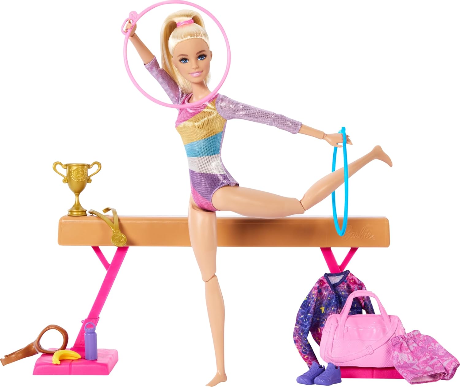 Кукла модельная Barbie Гимнастика HRG52 - фото 1