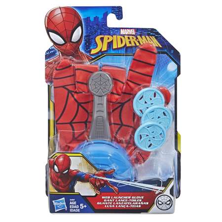 Игрушка Человек-Паук (Spider-man) Перчатка Человека-паука+диски E3367EU4