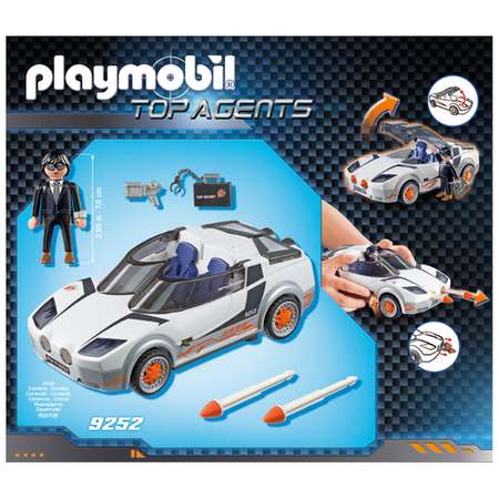 Конструктор Playmobil Агент Р с гонщиком 9252pm