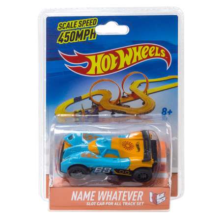 Машинка для трэка KidzTech Hot Wheels 1/43 -2 Сине-оранжевая