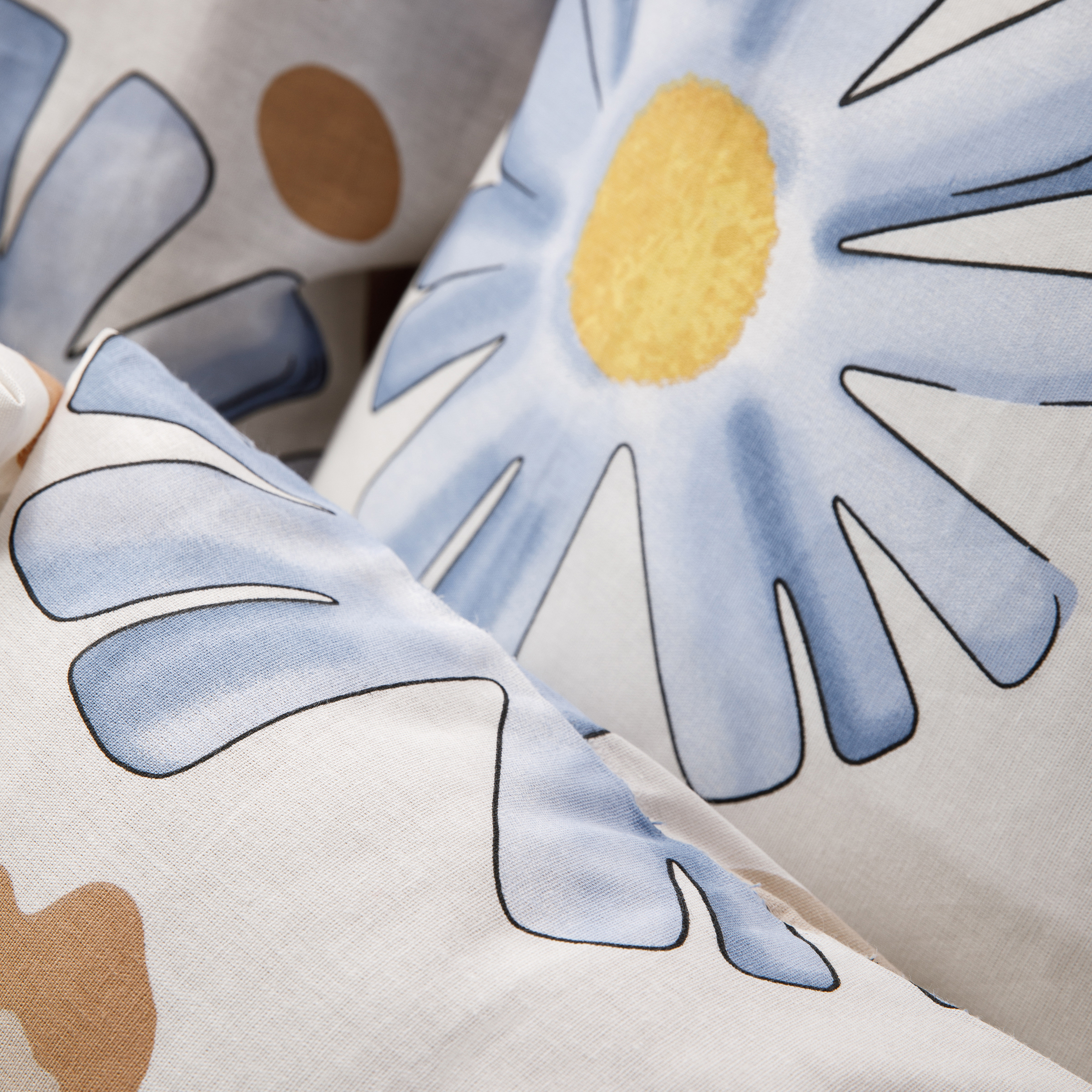 Постельное белье Веселина Цветы Лео 1.5 спальный наволочки 70х70 см - фото 9
