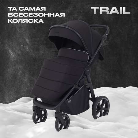 Коляска детская MOWbaby Trail MB090 black