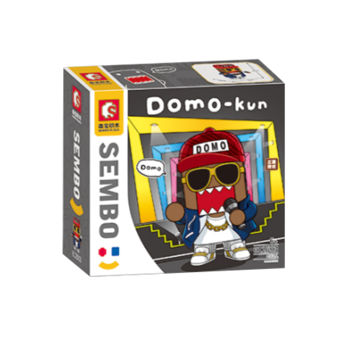 Конструктор Sembo Block 612503 Domo-Kun- модник 170 деталей купить по цене  558 ₽ в интернет-магазине Детский мир