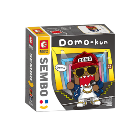 Конструктор Sembo Block 612503 Domo-Kun- модник 170 деталей