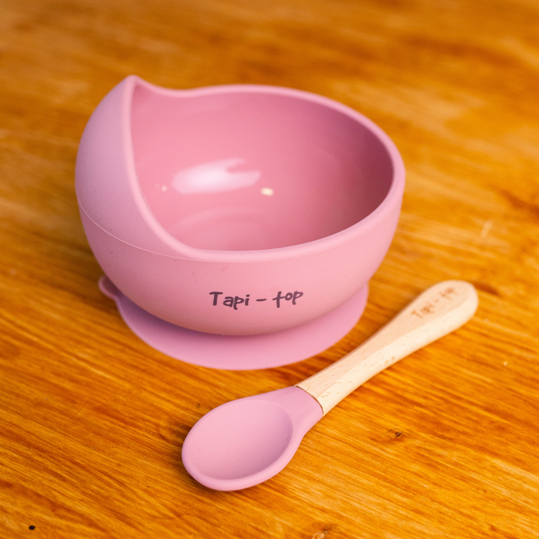 Набор для кормления Tapi-top темно-розовый - фото 1