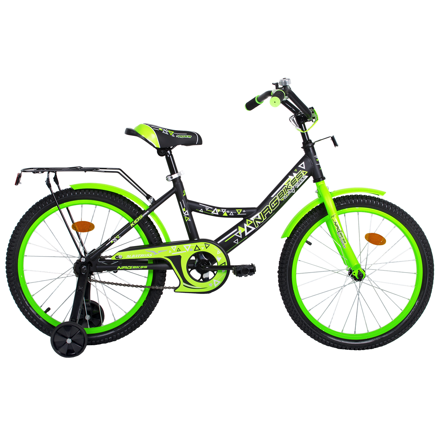 Велосипед NRG BIKES Albatross 20 black-green - фото 9