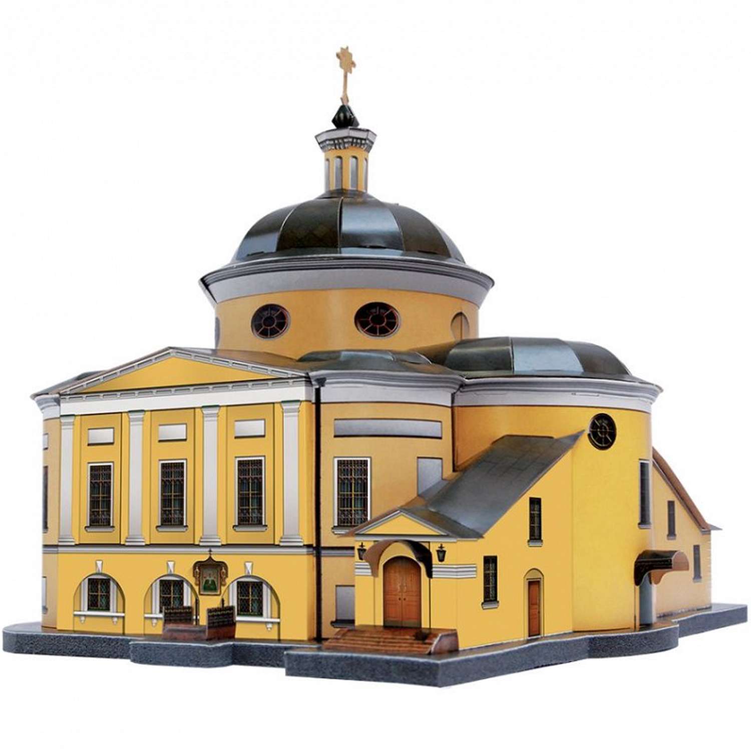 Сборная модель Умная бумага Архитектура Матрона Московская 215 215 - фото 1