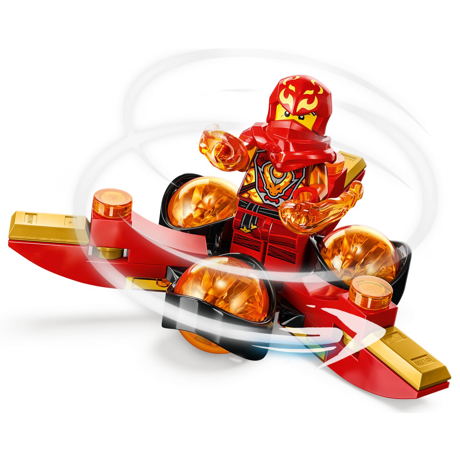 Конструктор LEGO Ninjago Kais Dragon Power Spinjitzu Flip 71777 - фото 4