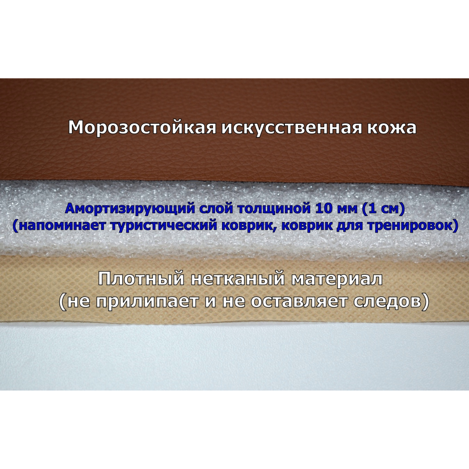 Коврик А and P под детское автокресло светло-коричневый - фото 8