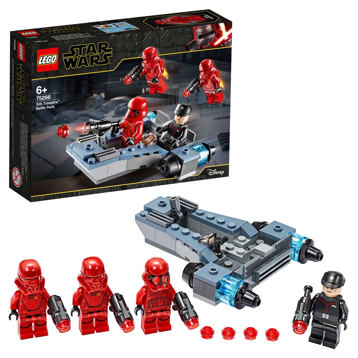 Конструктор LEGO Star Wars Боевой набор Штурмовики ситхов 75266 - фото 1