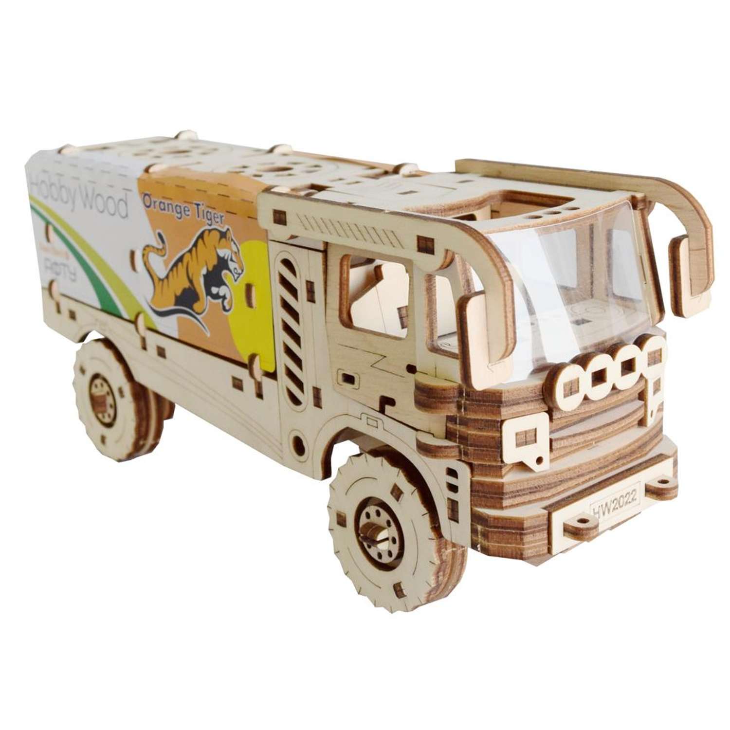 Сборная модель из фанеры HobbyWood Раллийный грузовик - фото 1