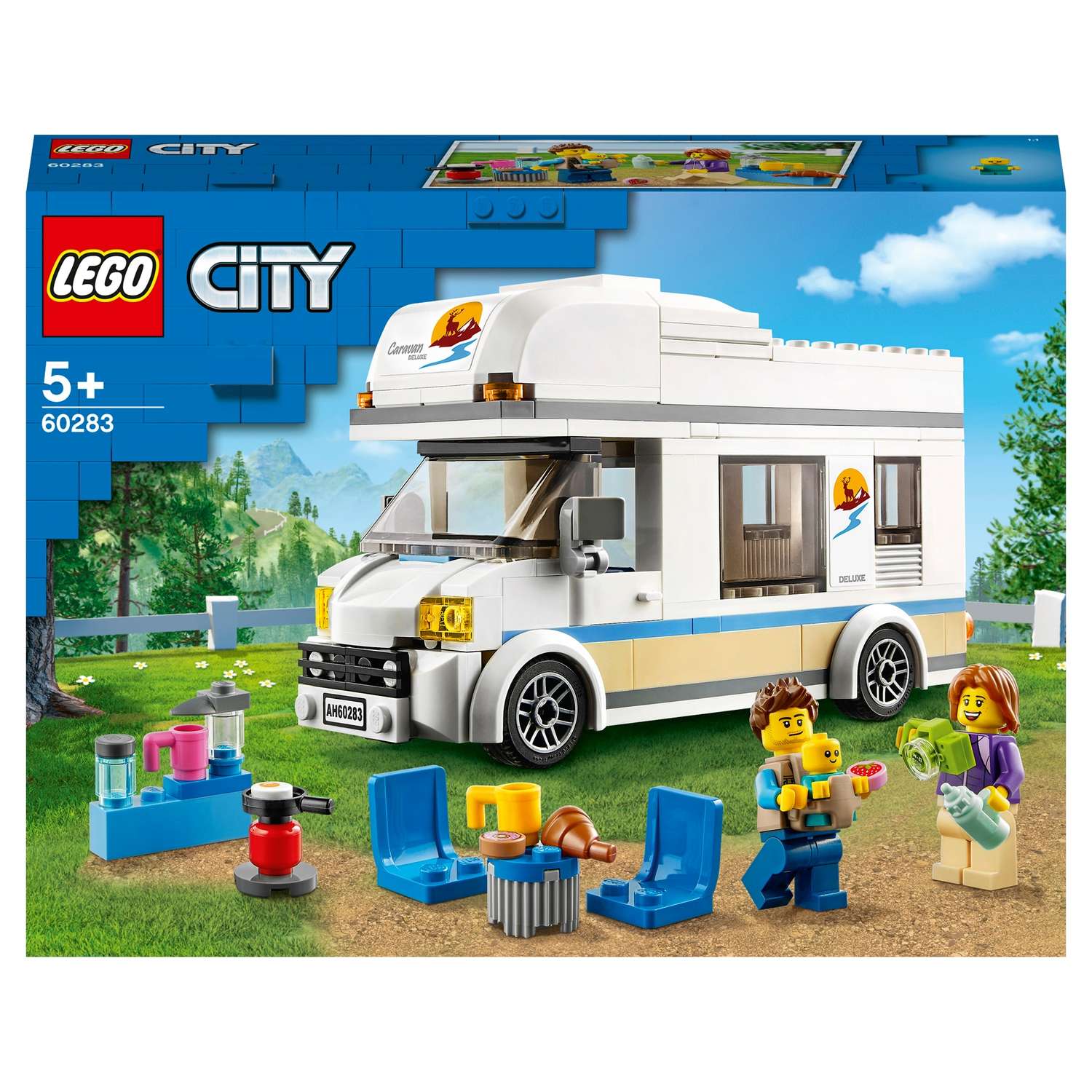 Конструктор LEGO City Great Vehicles 60283 Отпуск в доме на колёсах - фото 1