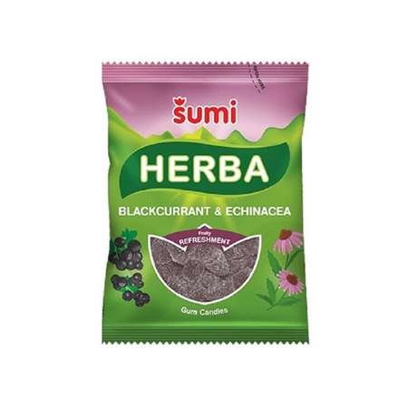 Карамель жевательная Sumi Herba черная смородина и эхинацея 4 х 90г