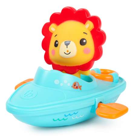 Игрушка для ванной Fisher Price Лодка со львом GMBT003A