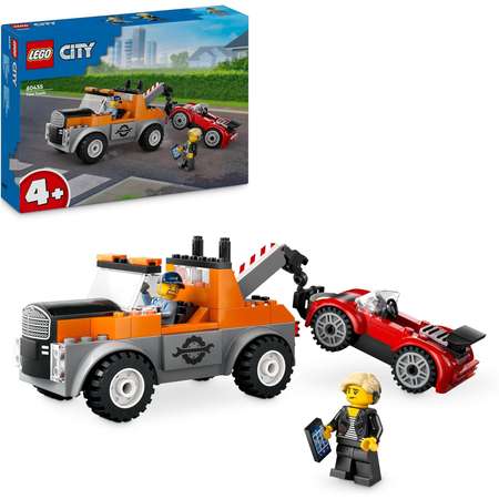 Конструктор LEGO City Ремонт эвакуаторов и спортивных автомобилей 60435