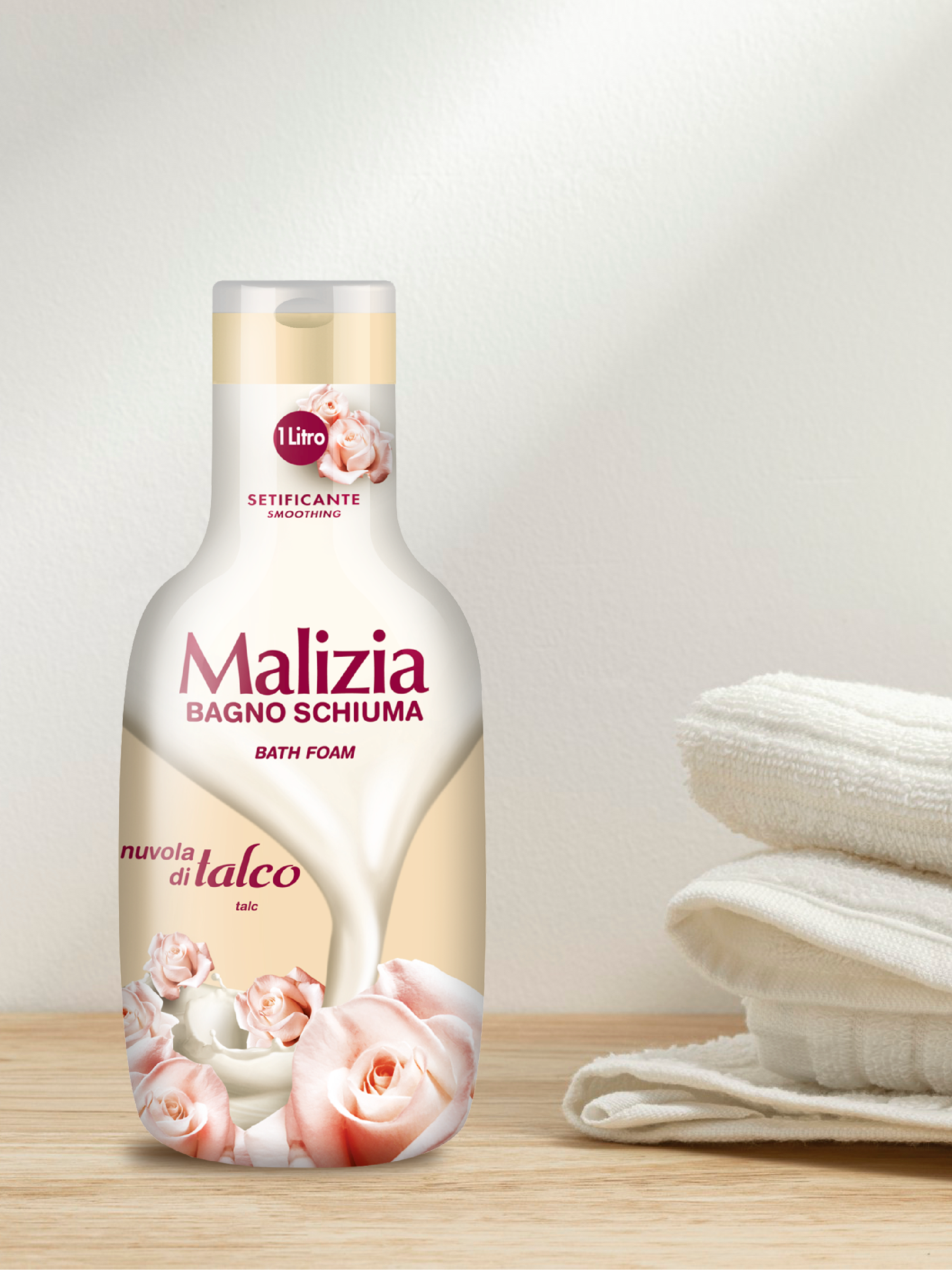 Пена для ванны Malizia TALC 1000 мл - фото 4