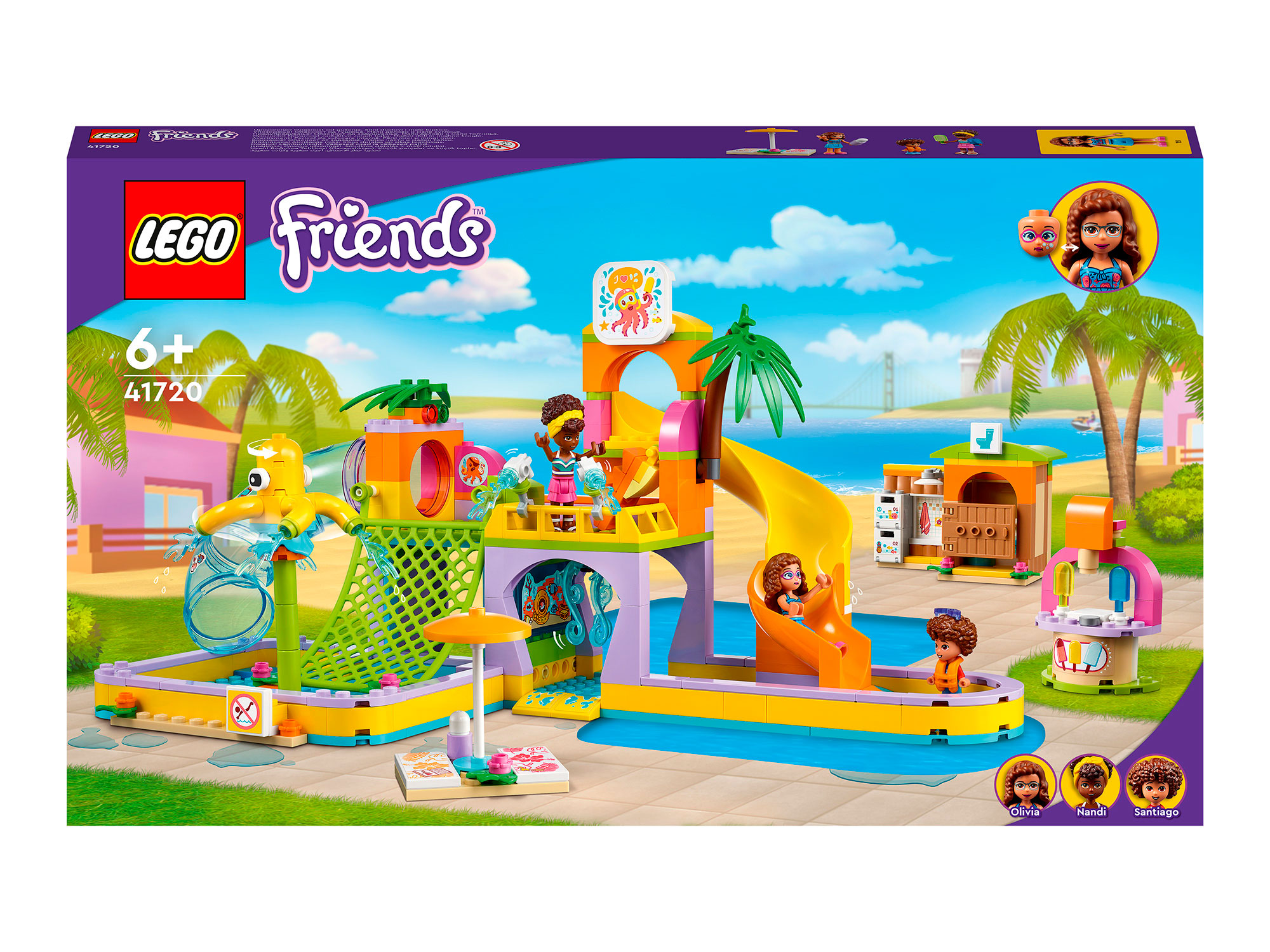 Конструктор Friends LEGO Аквапарк - фото 6