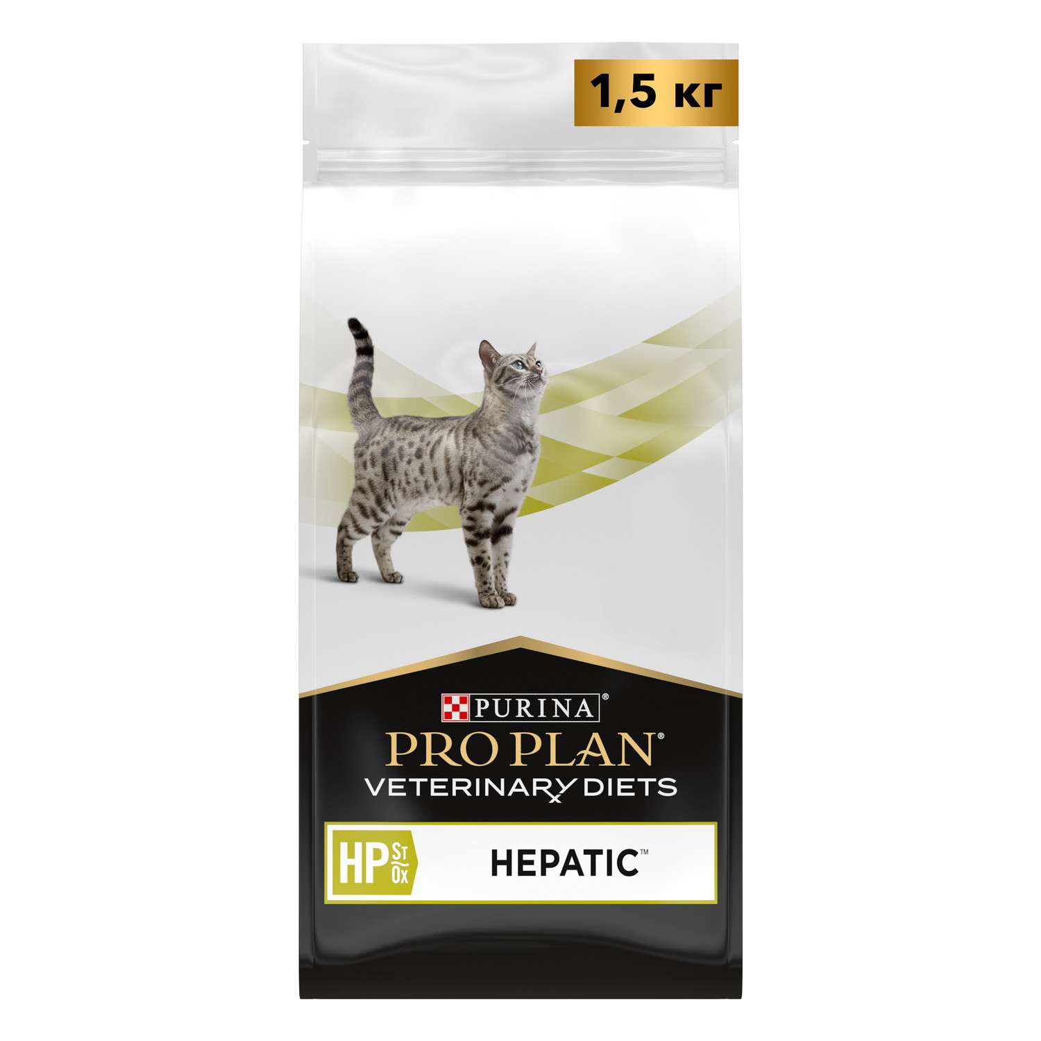 Корм ля кошек Purina Pro Plan Veterinary diets HP при заболеваниях печени 1.5кг - фото 1