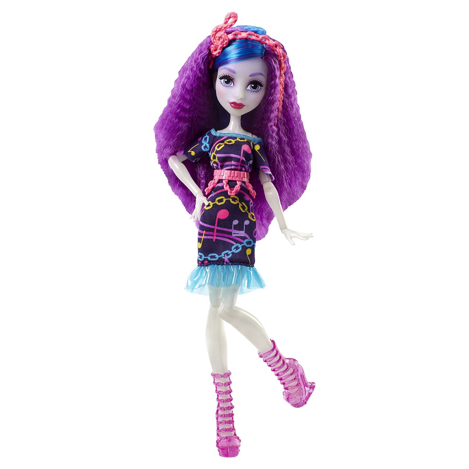 Кукла Monster High Неоновые монстряшки Ari Hauntington DVH65 - фото 1