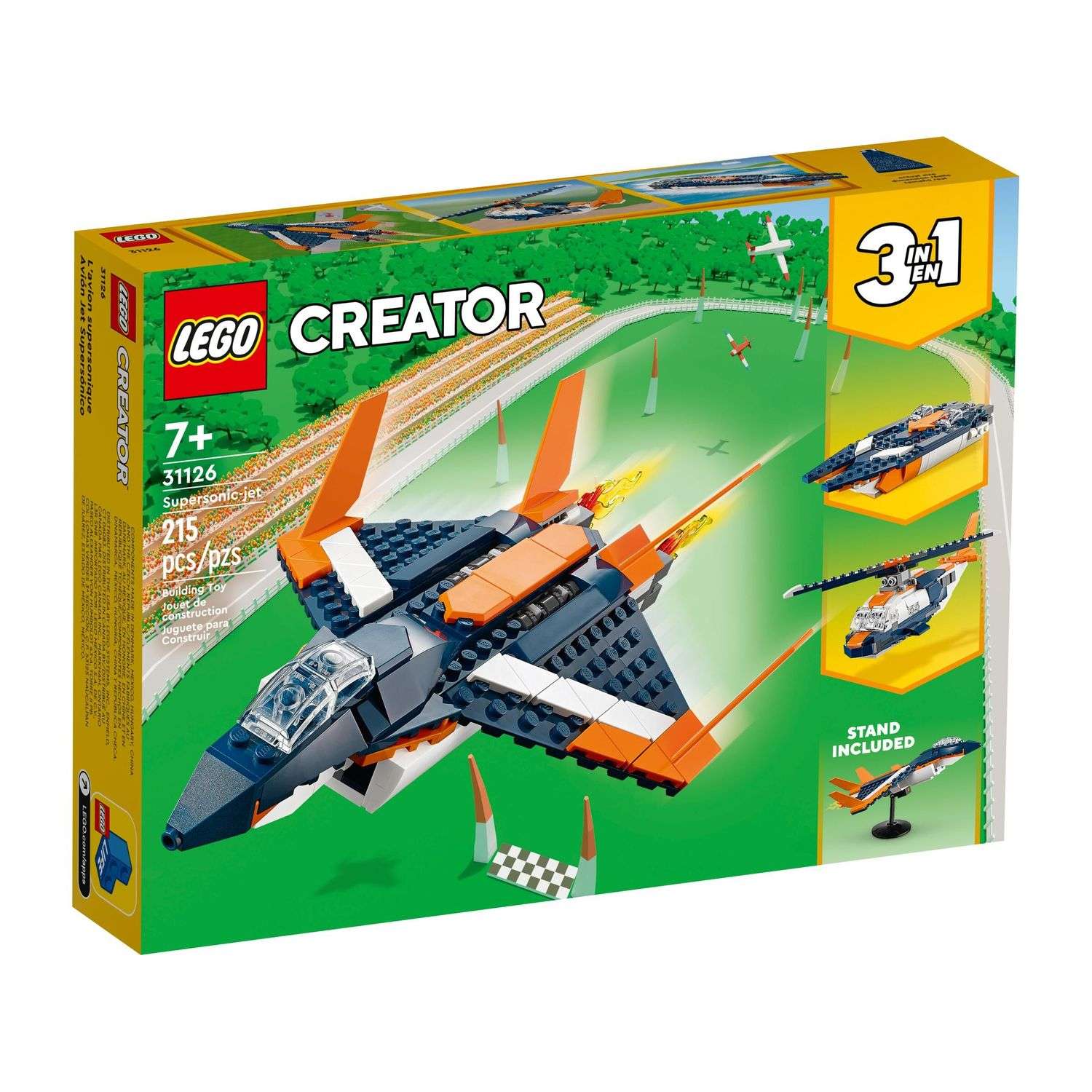 Конструктор LEGO Creator Сверхзвуковой самолёт 31126 - фото 1
