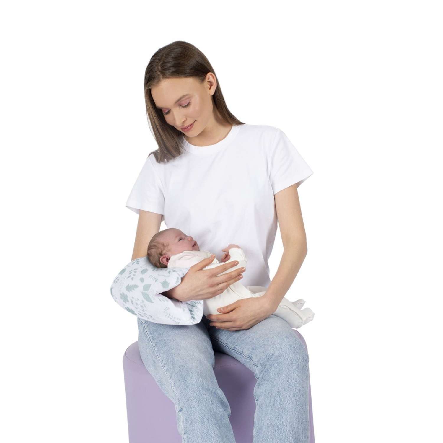 Подушка на руку SEVIBEBE для кормления и укачивания малыша 0+ - фото 2