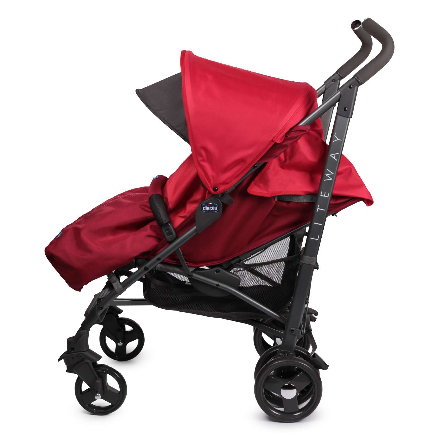 Коляска-трость Chicco Lite Way Red - фото 2