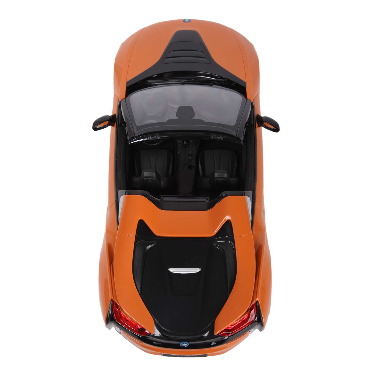 Машина Rastar РУ 1:12 BMW i8 Roadster Оранжевая 95500 - фото 6