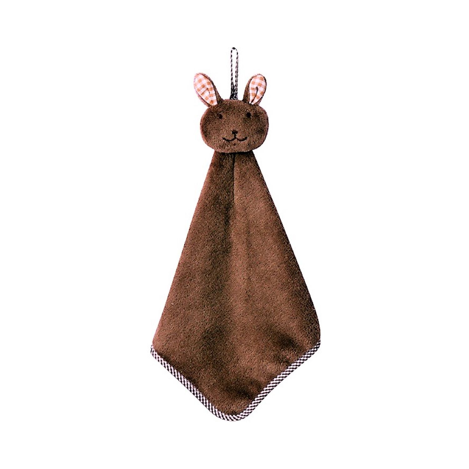 Детское полотенце Ripoma Зайчик коричневый - фото 1