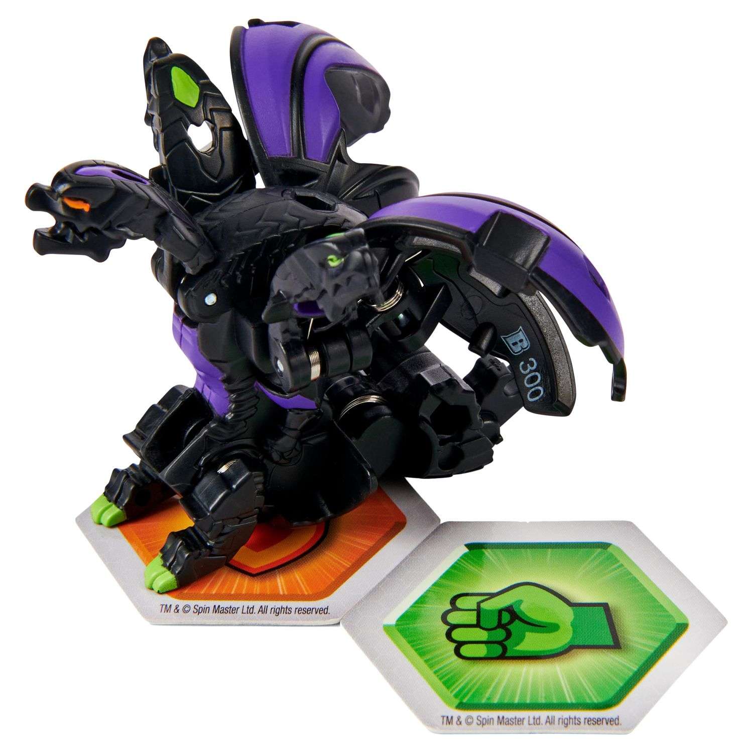 Фигурка-трансформер Bakugan S3 Nillious Black 6061459/20132733 - фото 3