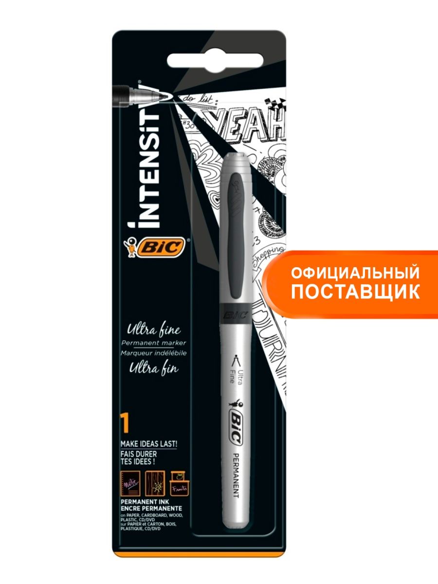 Маркер BIC Permanent - фото 4