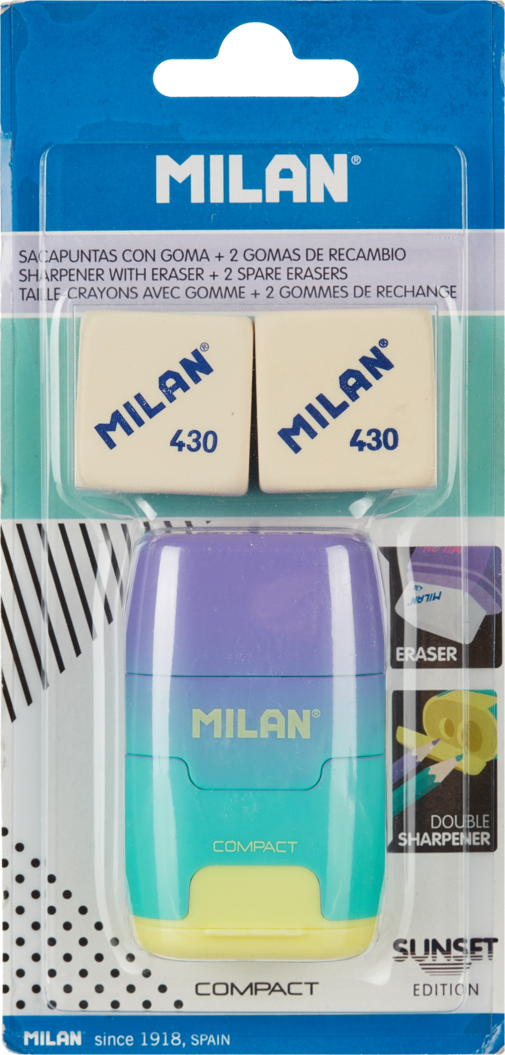 Ластик-точилка MILAN COMPACT BYM10454 - фото 2